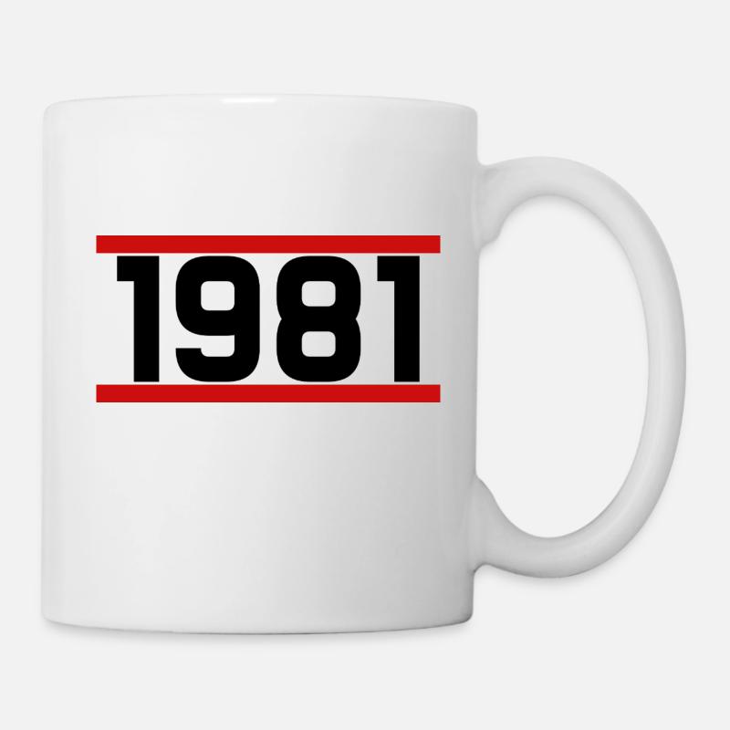 Old school 1981 - Mug blanc - blanc