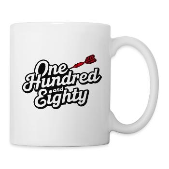 Darts One Hundred and Eighty - Mug - white - Right