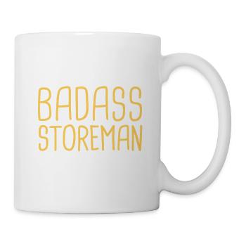 Storeman Badass - Mug - white - Right