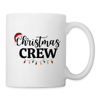 christmas crew, marry christmas - Mug - white - Right