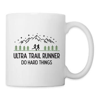 Ultra Trail Runner - Do Hard Things - Mug - white - Right