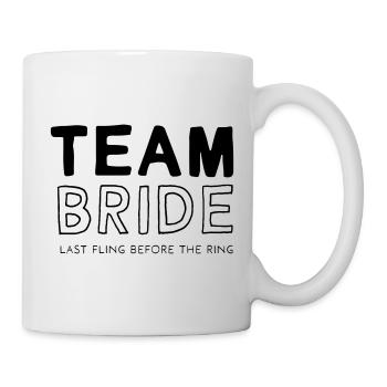 Team Bride - Tasse - Weiß - Rechts