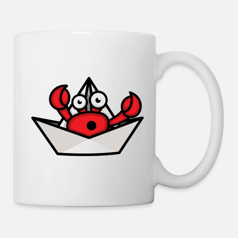 Einsiedlerkrebs - Tasse - Weiß