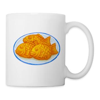 I Love Bungeoppang - Korean Fish-Shaped Pastry - Mug - white - Right