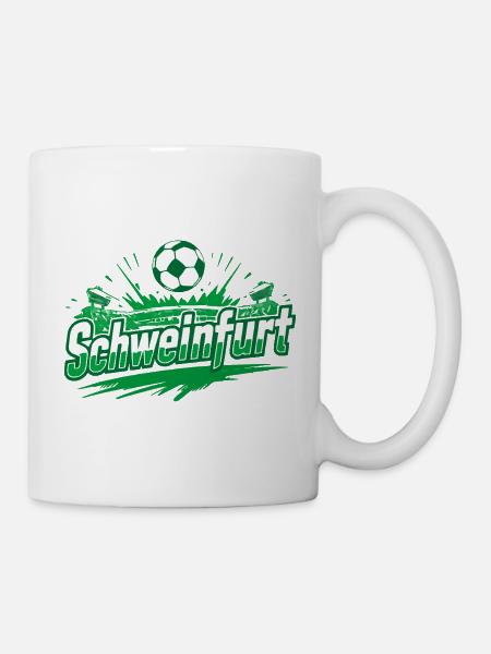 Schweinfurt Fußball Fanartikel - Tasse - Weiß