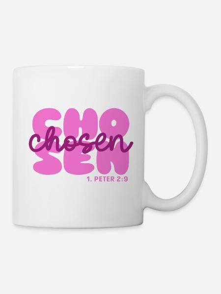 1 Pierre 2:9 Verset biblique choisi Foi Jésus-Christ - Mug blanc - blanc