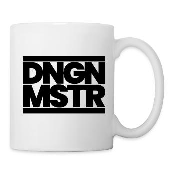 DNGN MSTR – RPG Game Master Minimal Design -Black - Tasse - Weiß - Rechts