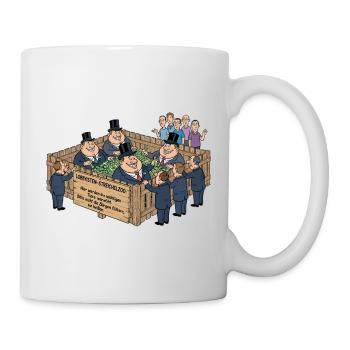 Lobbyist petting zoo - Mug - white - Right