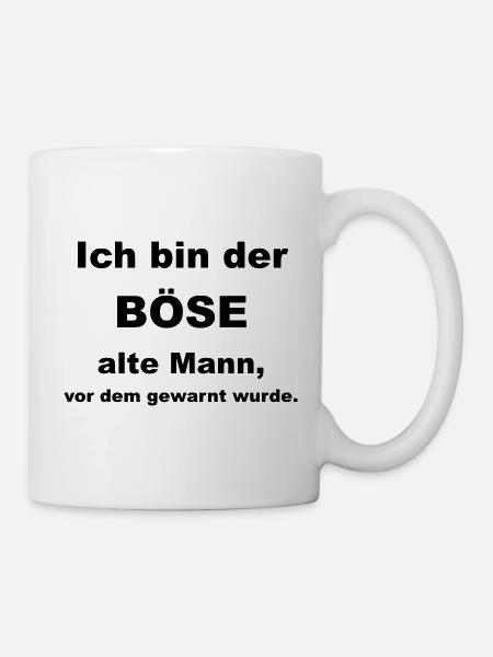 I'm the bad old man who was warned about. - Mug - white