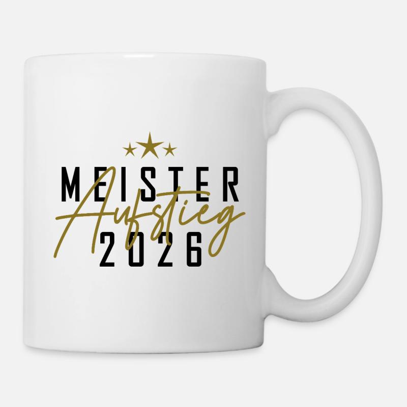 Meister 2026 - Tasse - Weiß