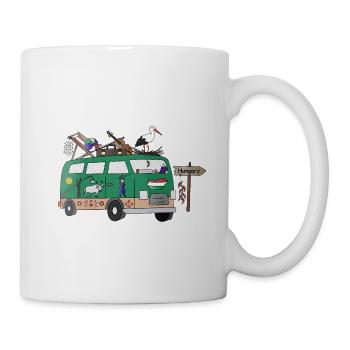Paprika and Road Trip Camper Hungary - Mug - white - Right