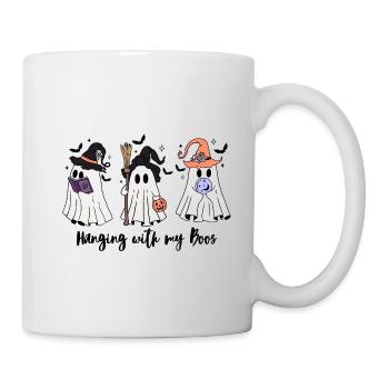 🧙 ♀️ Witchy Ghost Squad – Spooky & Cute 👻 - Mug - white - Right