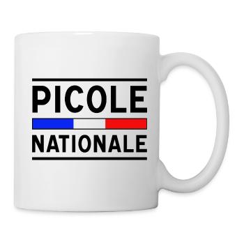 Picole Nationale nouveau design - Mug blanc - blanc - Droite