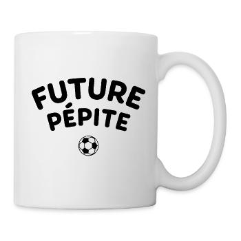 Future Pépite ballon rond enfant football - Mug blanc - blanc - Droite
