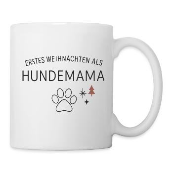 Premier Noël en tant que maman chienne - Mug blanc - blanc - Droite