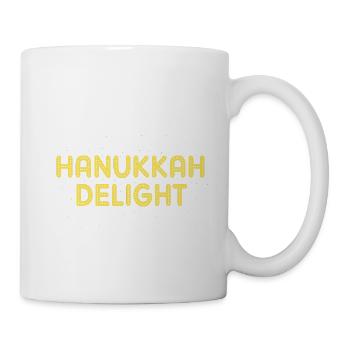 Hanukkah Chanukkah Hanukah - Tasse - Weiß - Rechts
