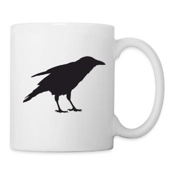 Crow II - Mug blanc - blanc - Droite