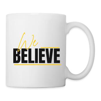 We Believe Lettering - Mug - white - Right