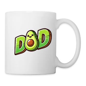 Avocado Dad, Father Loves Avocados  - Mug - white - Right
