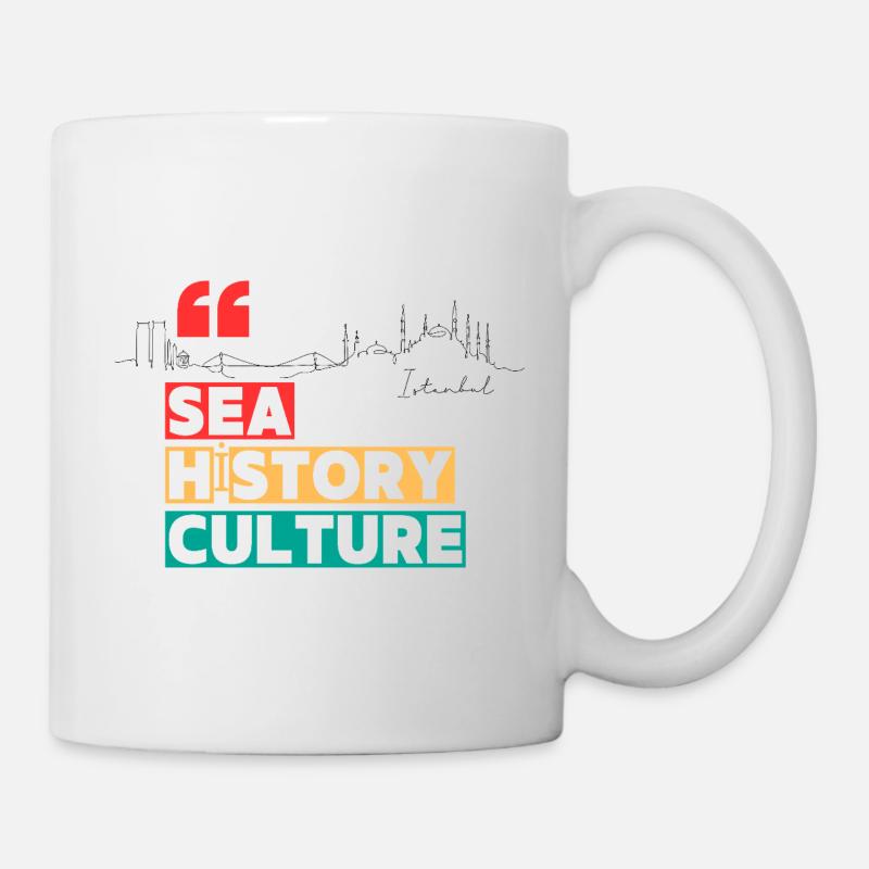 History - Mug - white