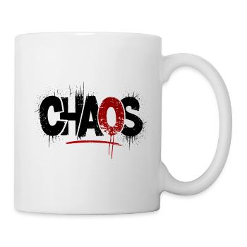 Chaos - Tasse - Weiß - Rechts