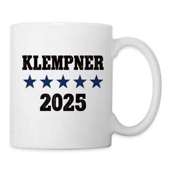 2025 Klempner Beruf Klempnerei Job Arbeit Lehre - Tasse - Weiß - Rechts