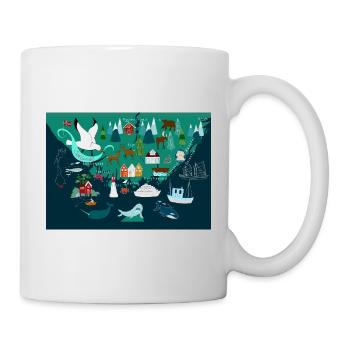 Southern Norway Souvenir - Mug - white - Right