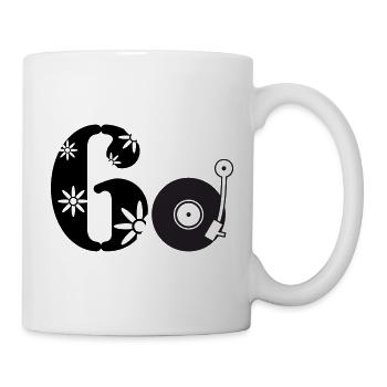 60er Sechzigster Sixties 60. - Tasse - Weiß - Rechts