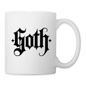 Goth Mommy - Cool Stoic Design - Mug blanc - blanc - Droite