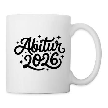 Abitur 2026 Abi Abiturient Abiturientin - Tasse - Weiß - Rechts
