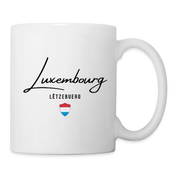 Elegant design Luxembourg, Luxembourg pride - Mug - white - Right