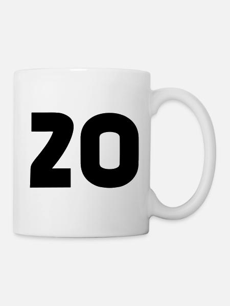 20 - Tasse - Weiß