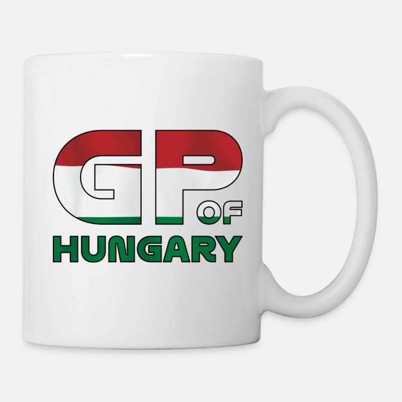hungary_gp - Tasse - Weiß