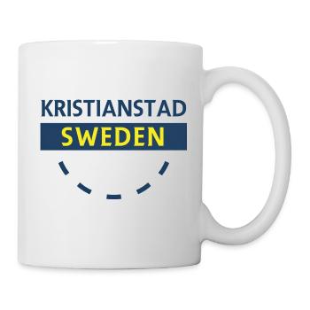 Kristianstad Sweden City Sign - Mug - white - Right
