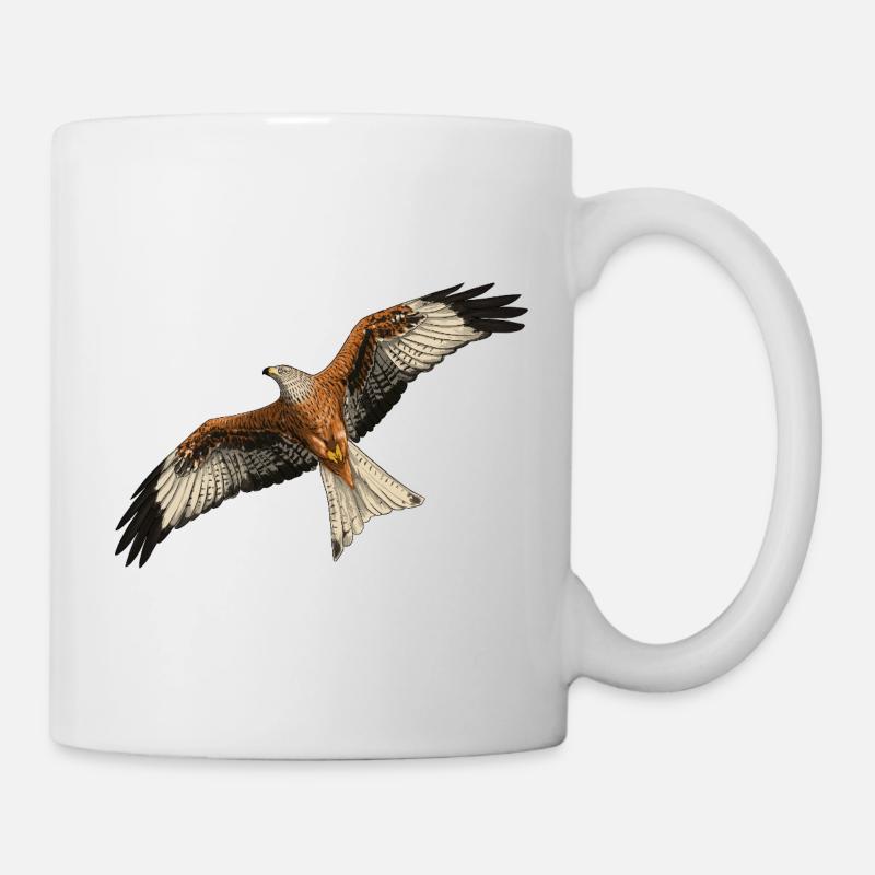 Milan royal en vol - Mug blanc - blanc