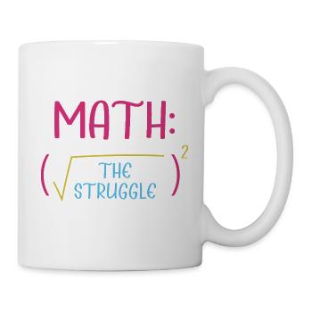 Math Math Math Teacher Mathematician - Mug - white - Right