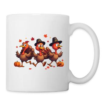 Thanksgiving Truthahn Baby - Tasse - Weiß - Rechts