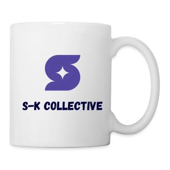 S- K Collective Logo - Mug - white - Right