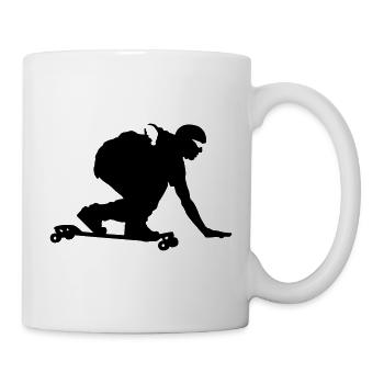 Longboard - Mug - white - Right