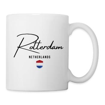 Rotterdam Netherlands, I love Rotterdam - Mug - white - Right