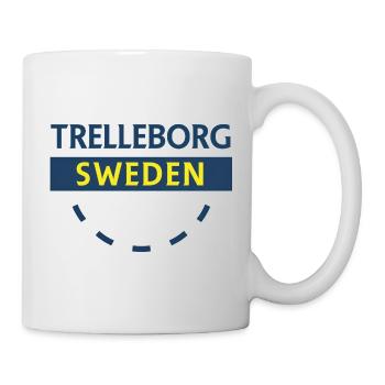 Trelleborg Schweden Logo Bogen - Tasse - Weiß - Rechts