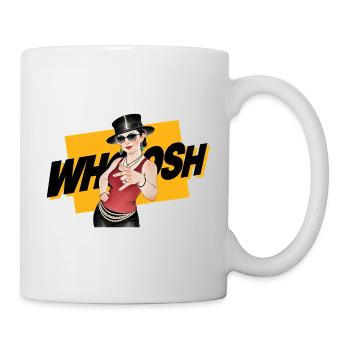 WHOOSH GIRL - nice people - Mug blanc - blanc - Droite