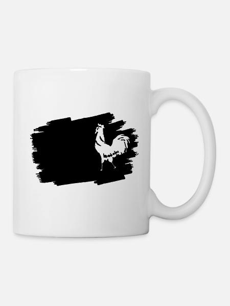 Midnight Glyphs Emblem - Mug - white