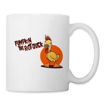 Citrouille le Canard Émeute - Mug blanc - blanc - Droite