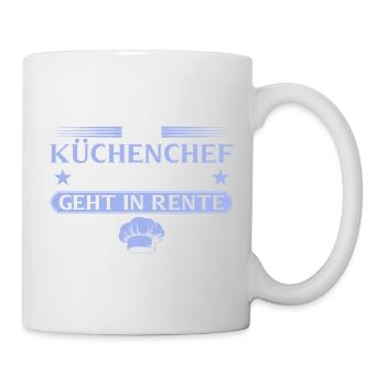 Chef légendaire à la retraite - Mug blanc - blanc - Droite