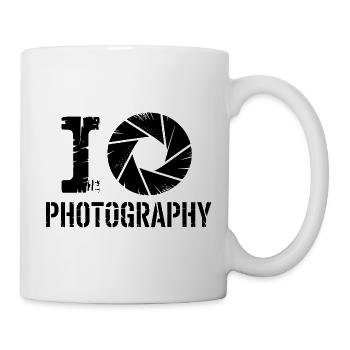 I Love Photography Camera Subject - Mug - white - Right