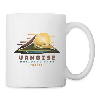 Teide Teneriffa, Kanarische Inseln Vulkan-Souvenirgeschenk - Tasse - Weiß - Rechts