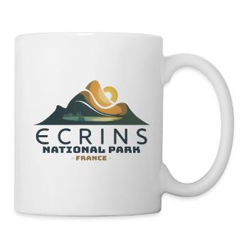 Nationalpark Écrins Französische Alpen Gletscher - Tasse - Weiß - Rechts