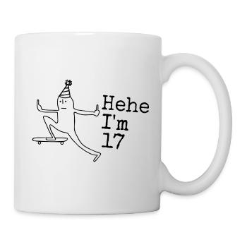 17th Birthday Gift Funny 17 Years 17th - Mug - white - Right