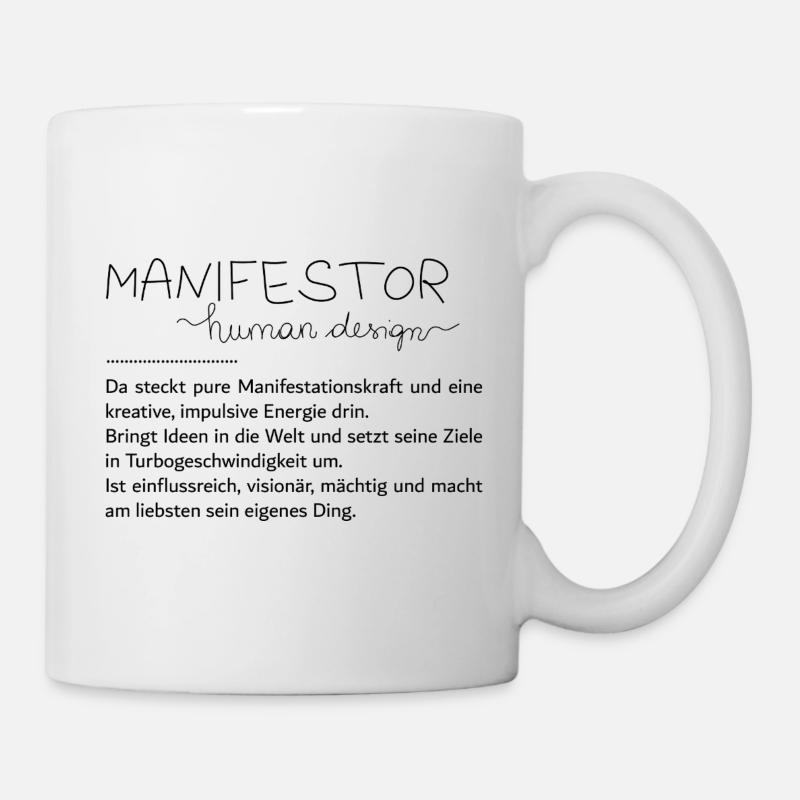 Je suis un Manifestateur - Mug blanc - blanc